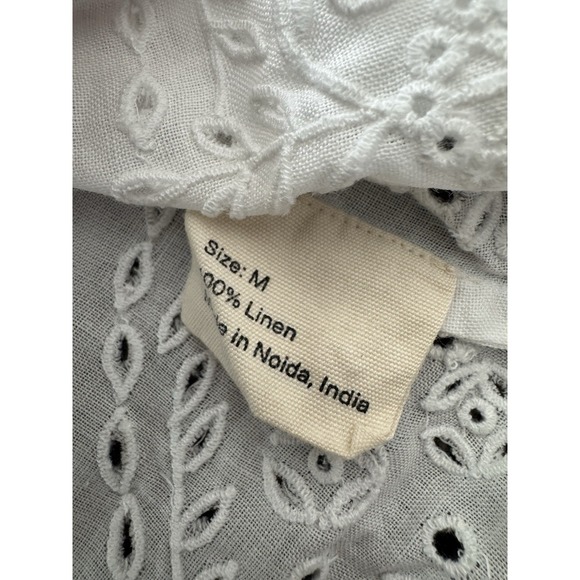 Bode Belvoir Top. 100% Linen $1300. NWT Size M - Picture 14 of 16